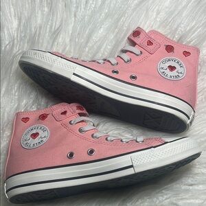 Converse Kids Pink High-Top Sneakers